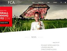 Tablet Screenshot of fcau.org